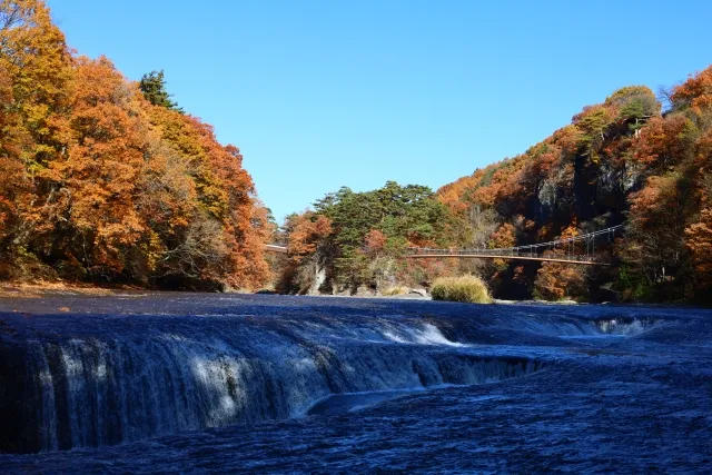 群馬県沼田市吹割の滝