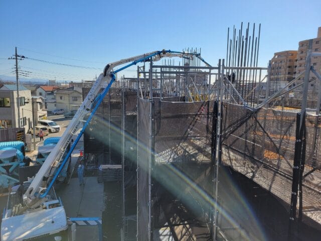 サンクレイドル前橋Ⅲ足場