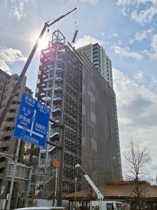 アパホテル高崎駅東口新築工事